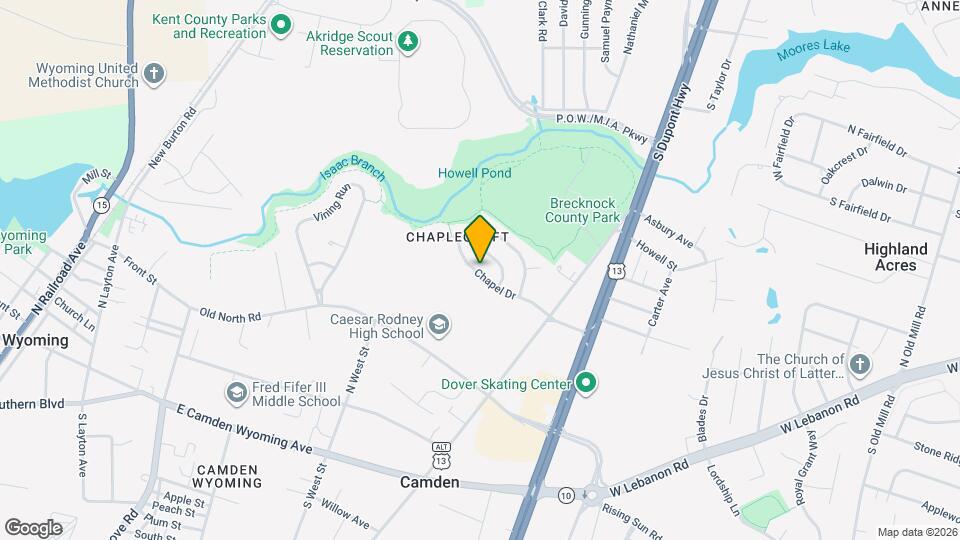 176 Chapel Dr Map and Location Details