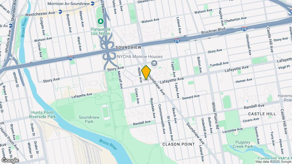 1735 Lafayette Ave Mapa y Detalles de la Ubicación