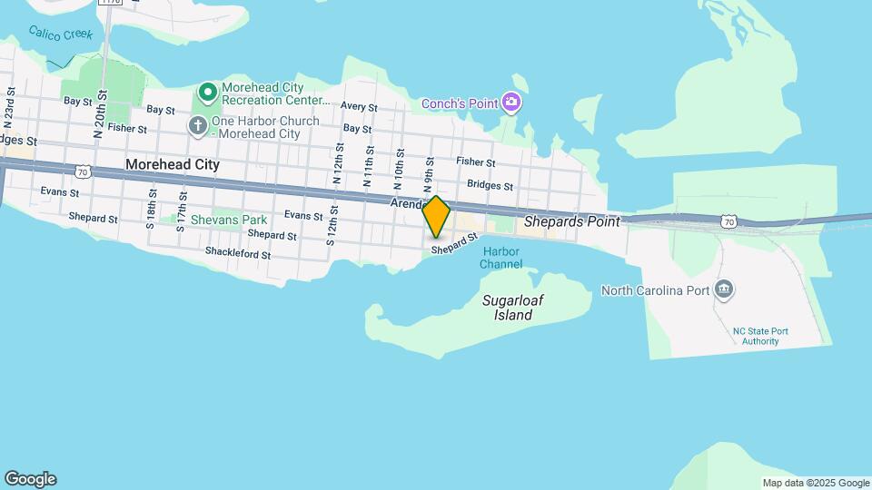 812 Shepard St Map and Location Details