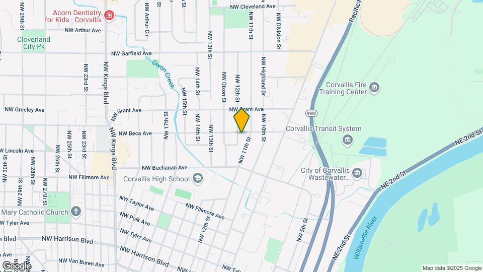 1130 NW Beca Ave Map and Location Details