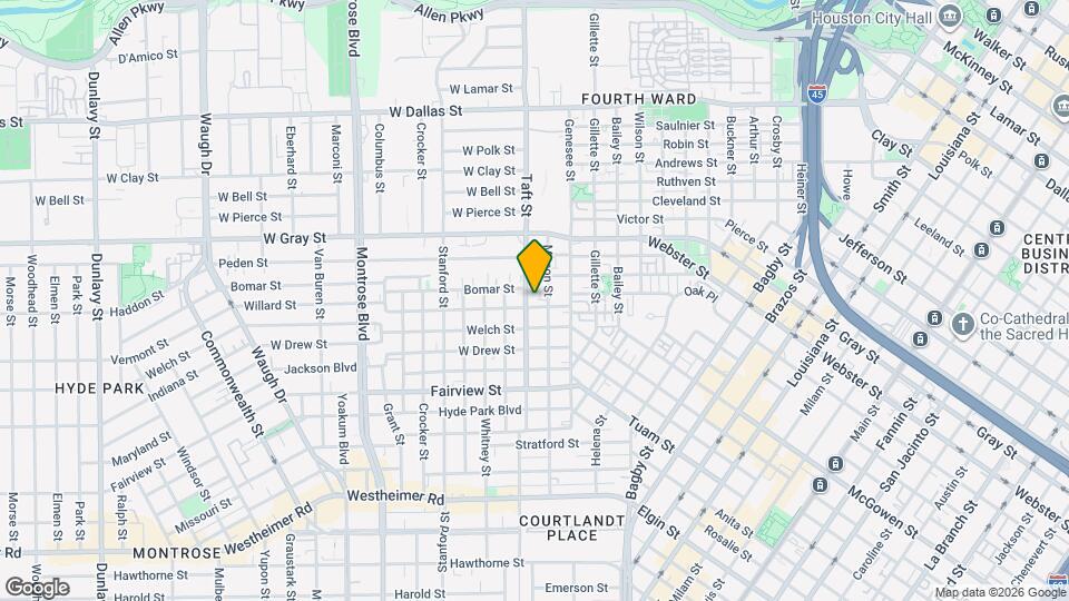 224 Willard St Map and Location Details