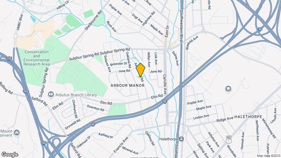5544 Ashbourne Rd Map and Location Details