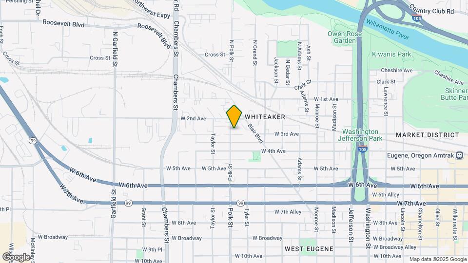 1281 W 3rd Ave Map and Location Details