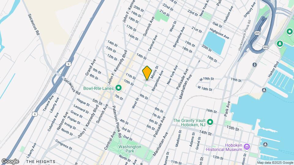 1104 West St Mapa y Detalles de la Ubicación