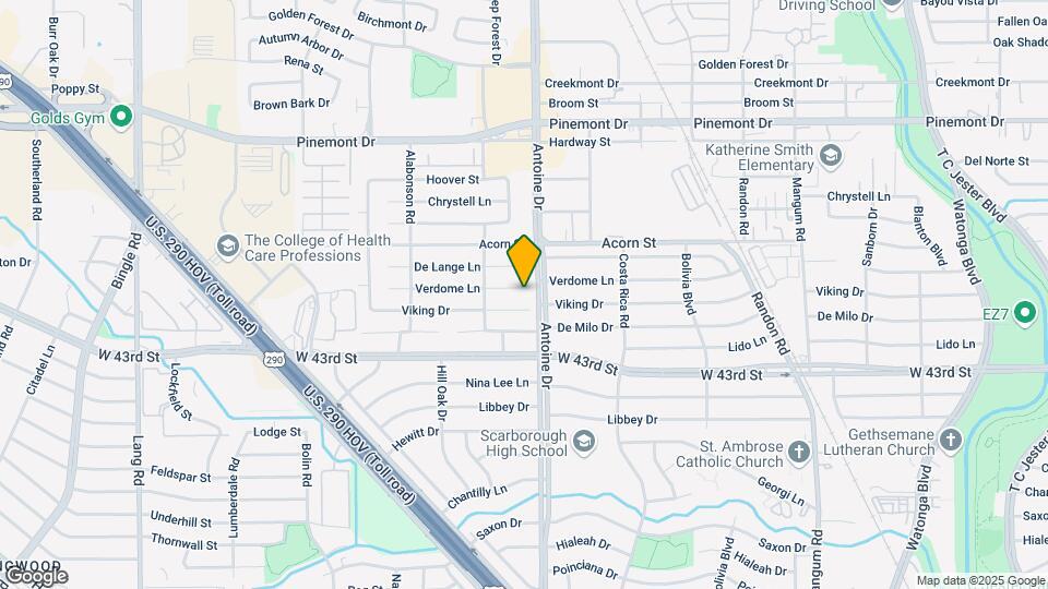 5511 Verdome Ln Map and Location Details