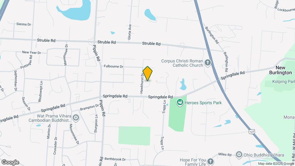 10257 Chippenham Ct Map and Location Details