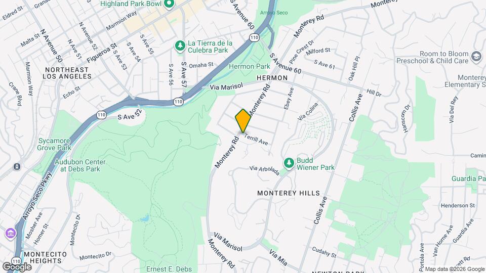 507 Pullman St Map and Location Details