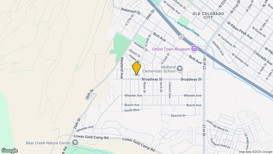 2506 Broadway St Map and Location Details