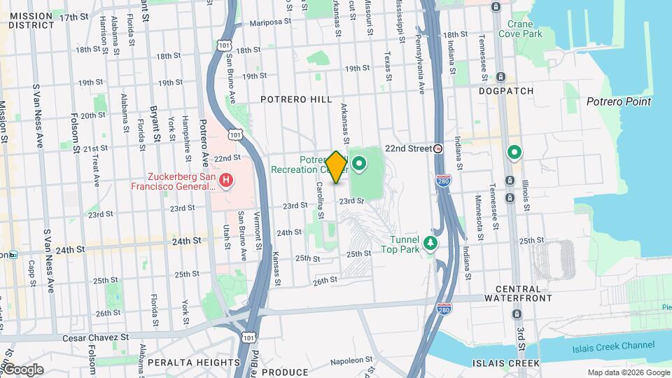 952 Wisconsin St Map and Location Details