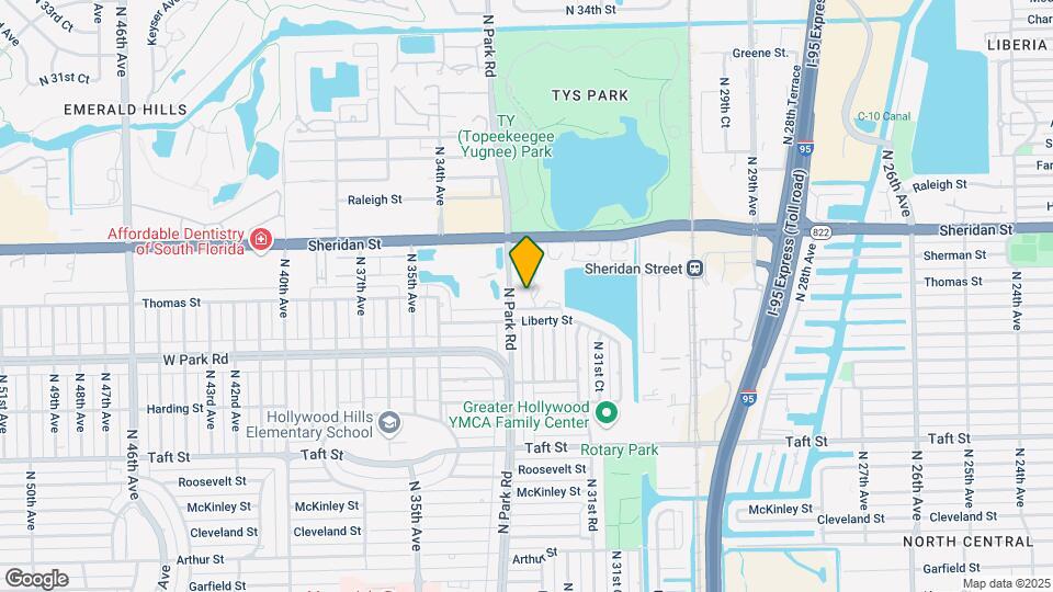 2200 Park Ln Mapa y Detalles de la Ubicación
