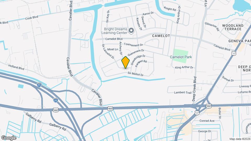 3208 Sir Meliot Dr Map and Location Details