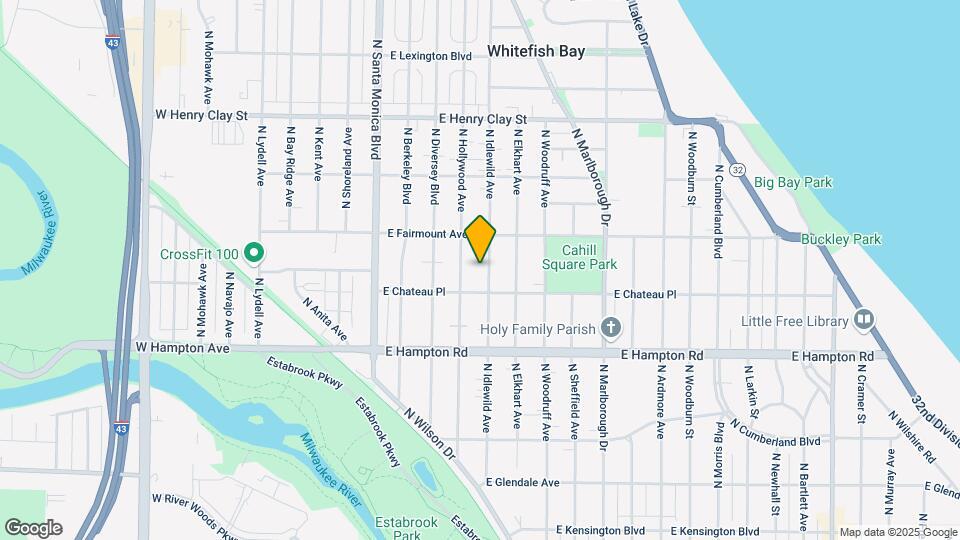 4929 N Idlewild Ave Map and Location Details