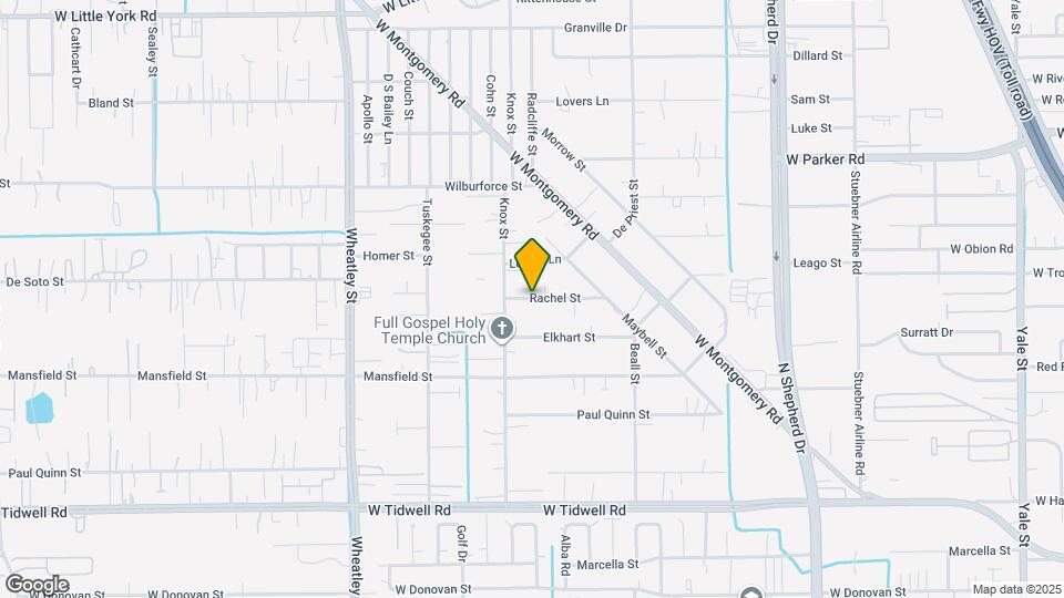 881 Rachel St Map and Location Details