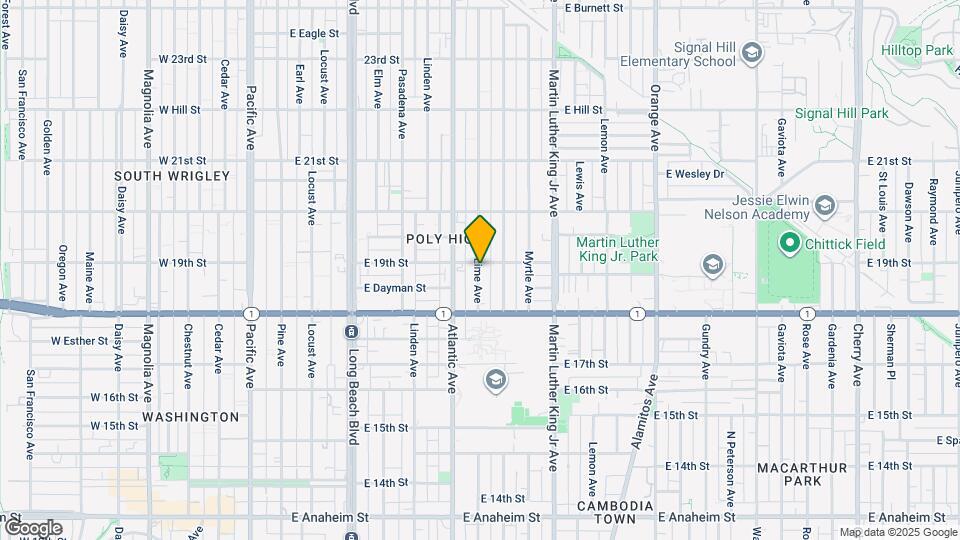 1886 Lime Ave Map and Location Details