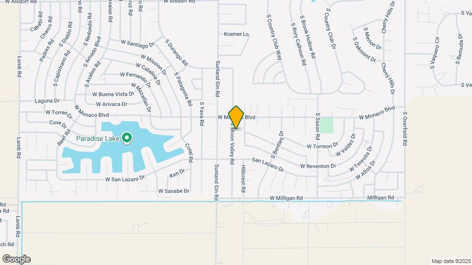 15547 S Moon Valley Rd Mapa y Detalles de la Ubicación