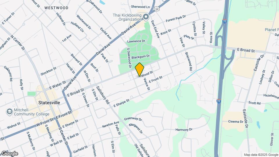 718 Wood St Map and Location Details