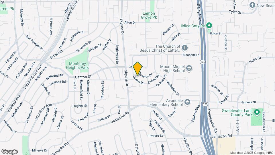 1623 Drexel Dr Map and Location Details