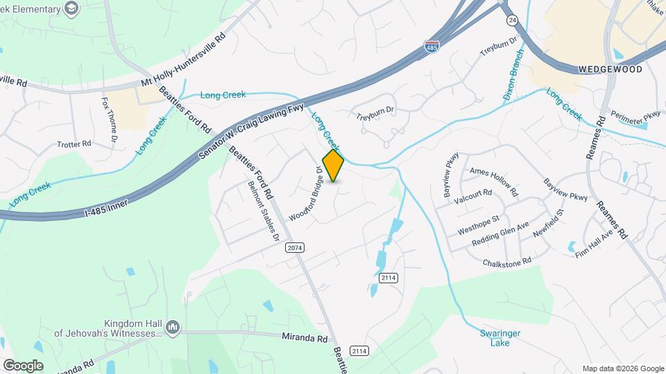 8433 Cullingford Ln Mapa y Detalles de la Ubicación