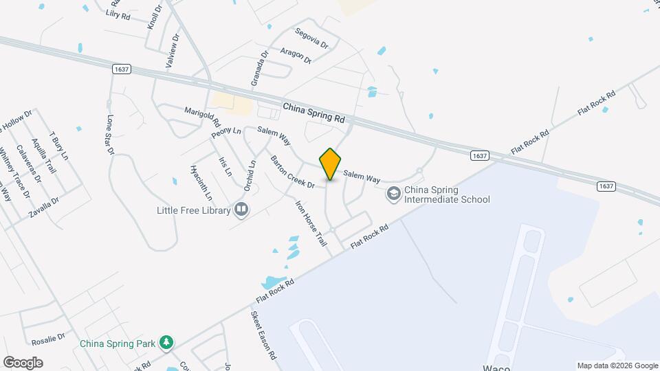 10116 Parker SpringsDr Map and Location Details