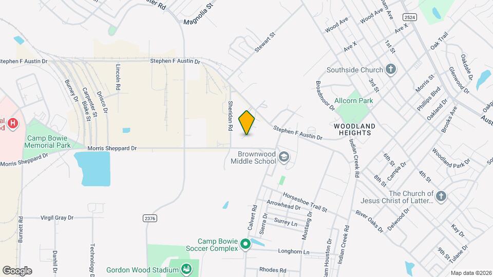 3201 Stephen F Austin Dr Map and Location Details