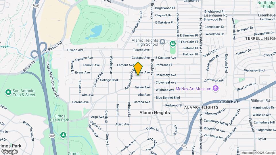 211 College Blvd Map and Location Details