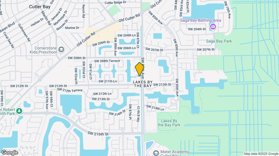 21100 SW 87th Ave Mapa y Detalles de la Ubicación