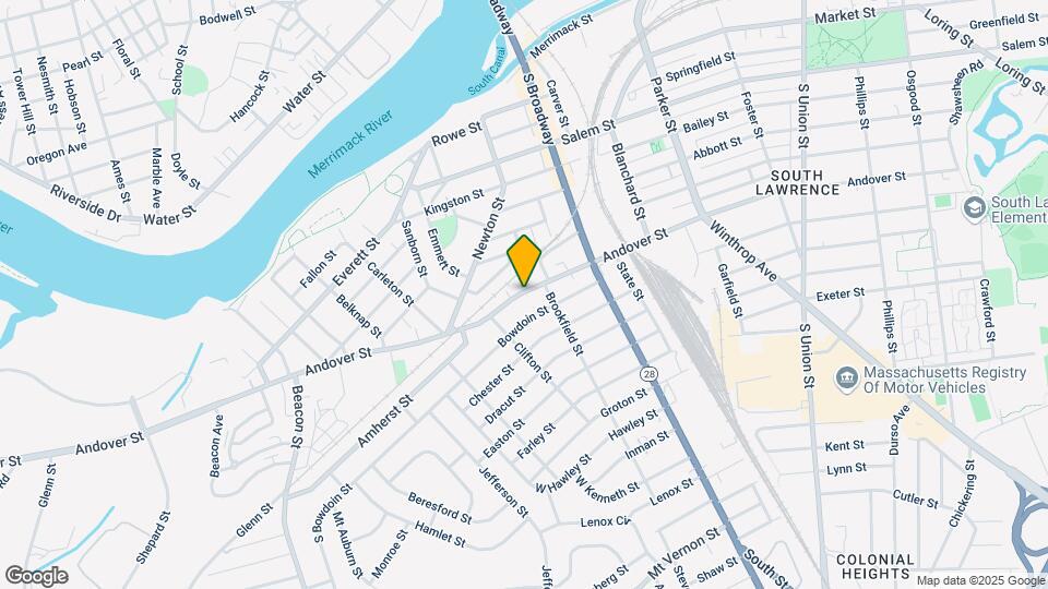 445-447 Andover St Map and Location Details