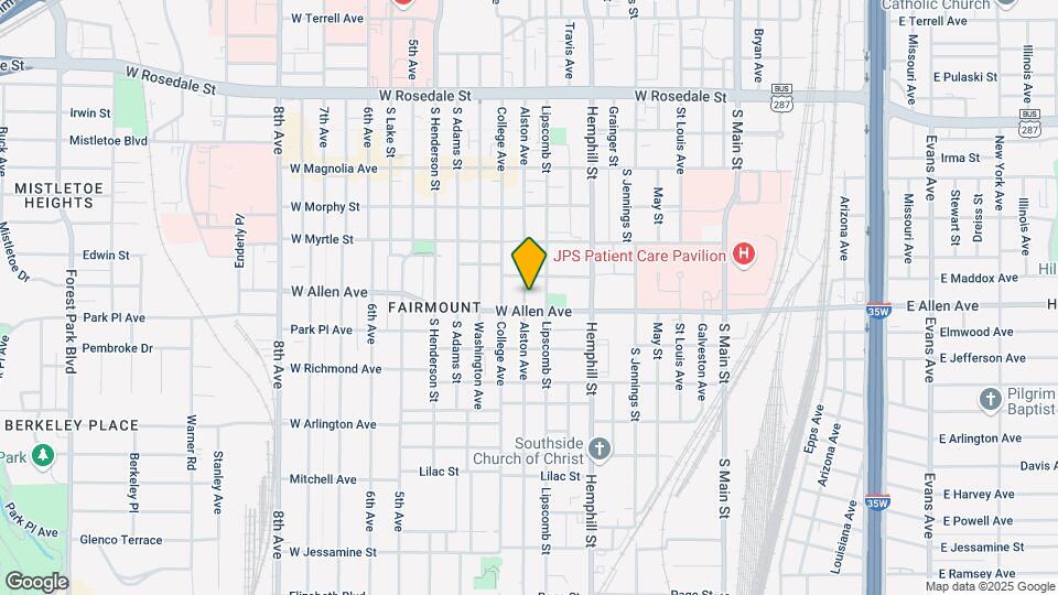 1619 Alston Ave Map and Location Details