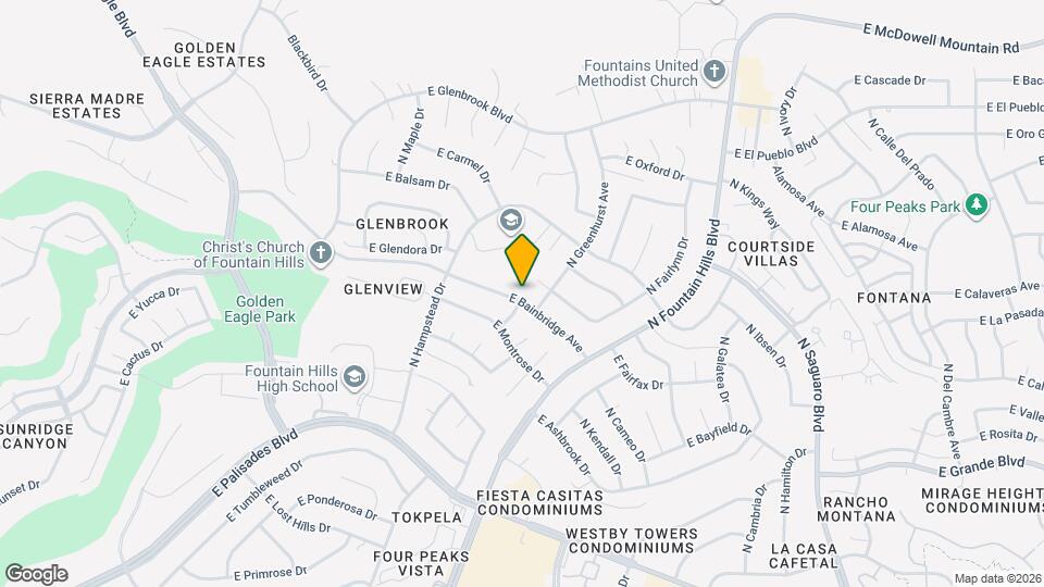 16336 E Bainbridge Ave Map and Location Details