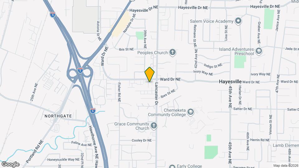 4338 Ward Pl NE Map and Location Details