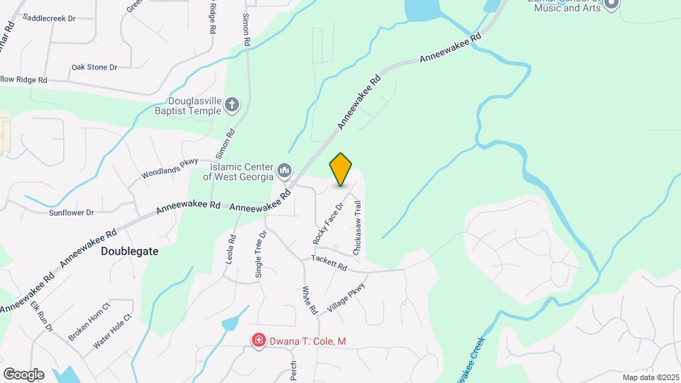 4120 Rocky Face Dr Mapa y Detalles de la Ubicación