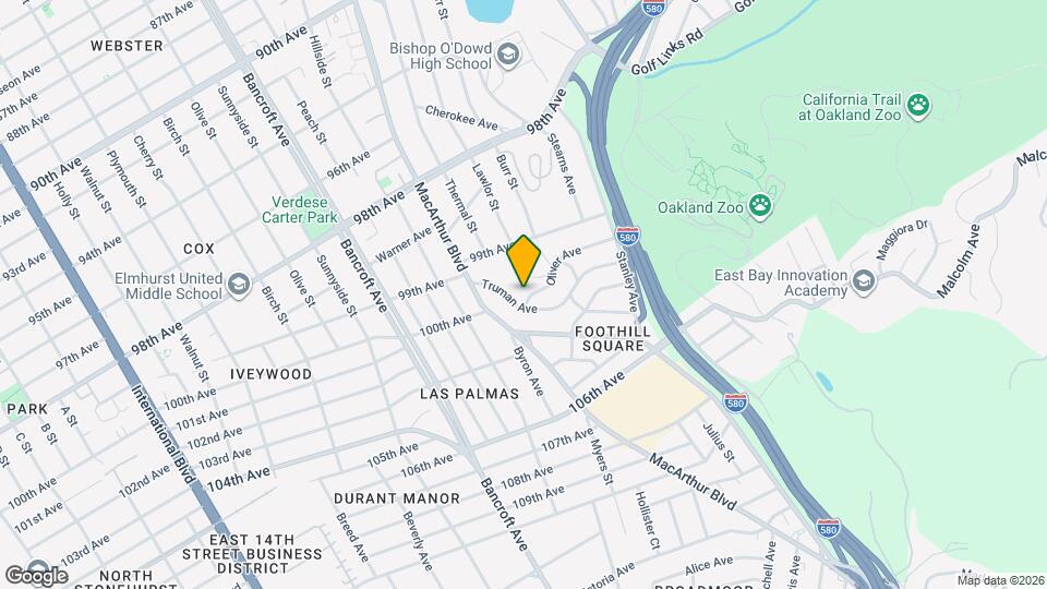 2515 Oliver Ave Mapa y Detalles de la Ubicación