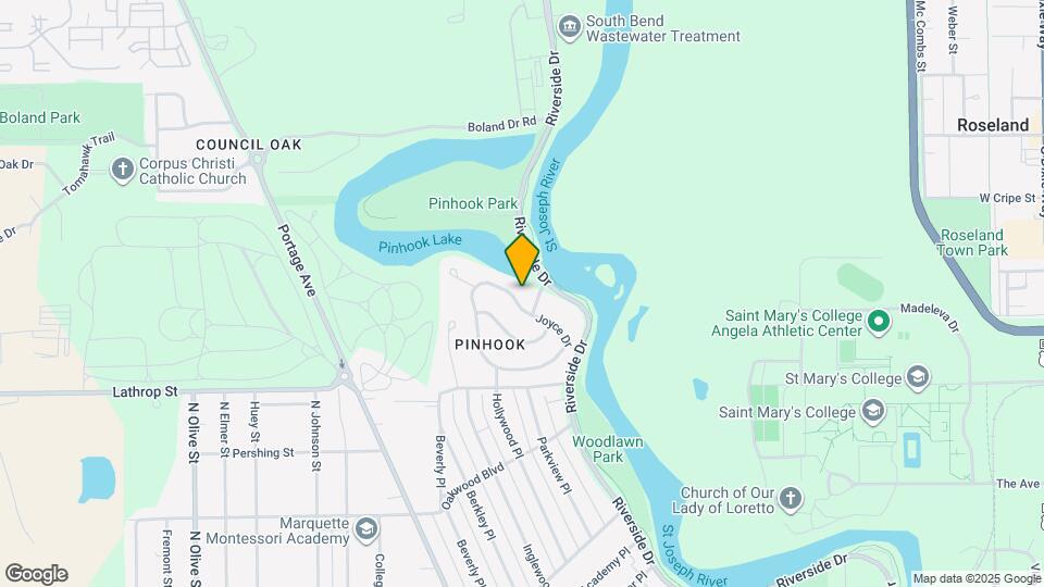 1319 Joyce Dr Map and Location Details