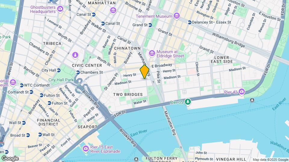 120 Madison St Map and Location Details