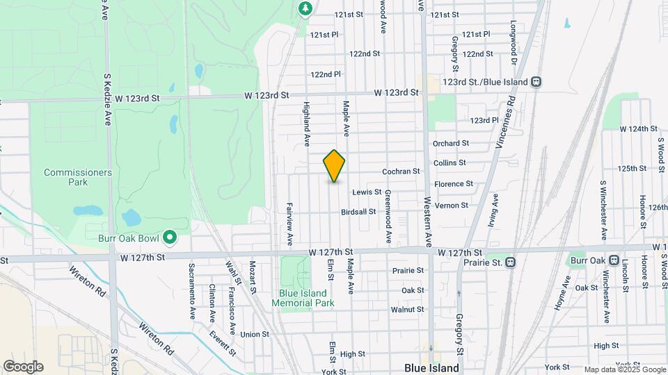 12517 Elm St, Unit 2 Mapa y Detalles de la Ubicación