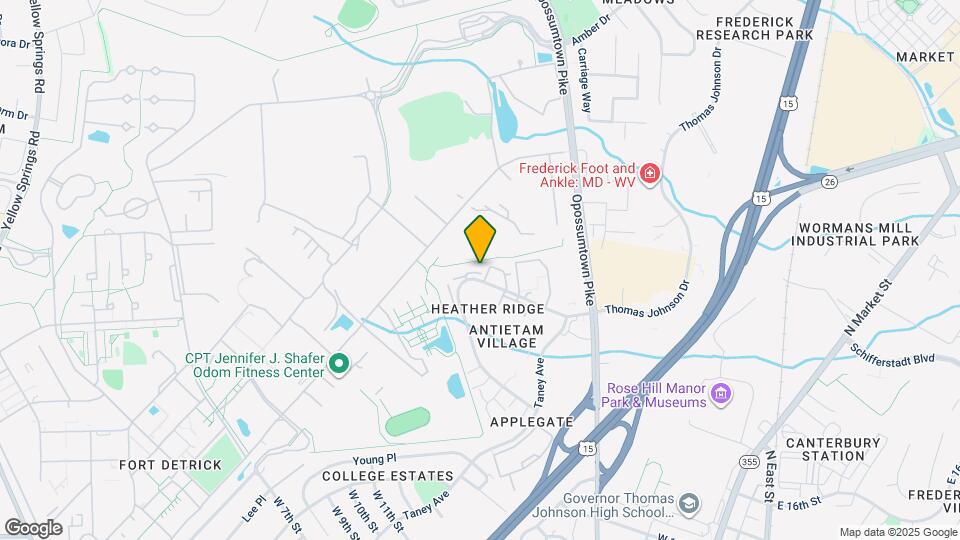 800 Heather Ridge Dr Map and Location Details