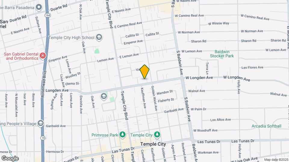 9713 Longden Ave Map and Location Details