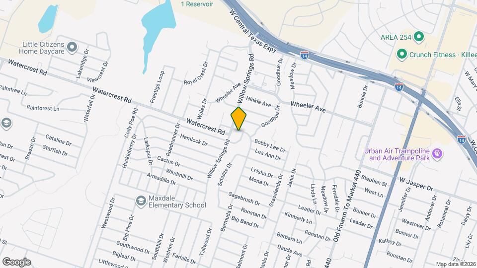 2104 Corona Dr Map and Location Details