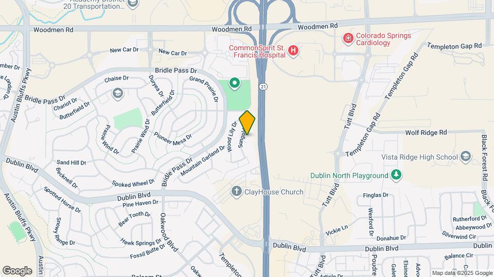 5740 African Daisy Ct Map and Location Details