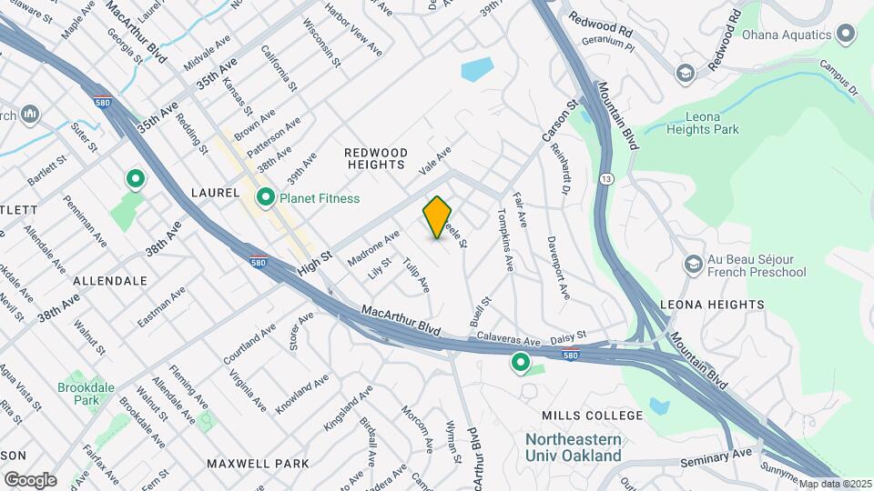 3840 Huntington St Map and Location Details