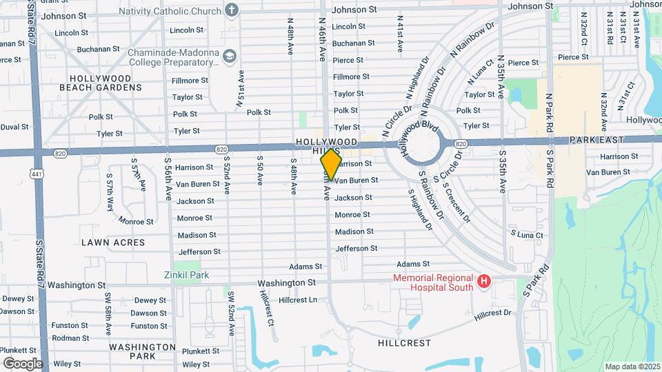 4534 Van Buren St Map and Location Details