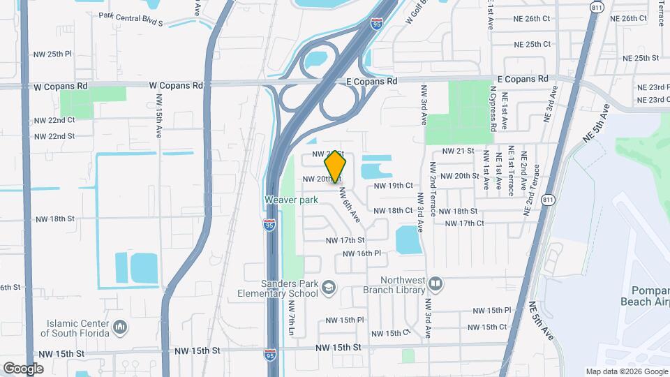 609 NW 19th St Map and Location Details