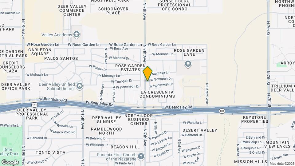 20402 N 6th Dr Map and Location Details