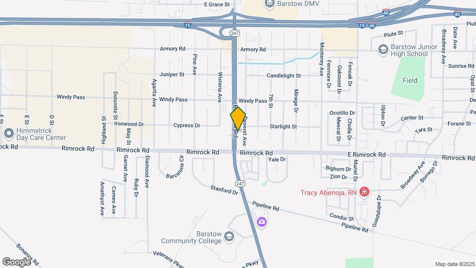 1341 Barstow Rd Map and Location Details