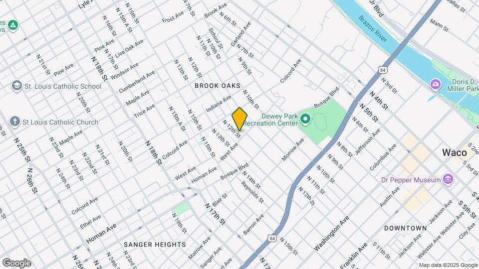 1127 West Ave Map and Location Details