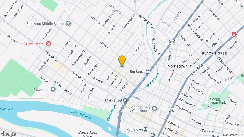 627 George St, Unit Unit2 Mapa y Detalles de la Ubicación