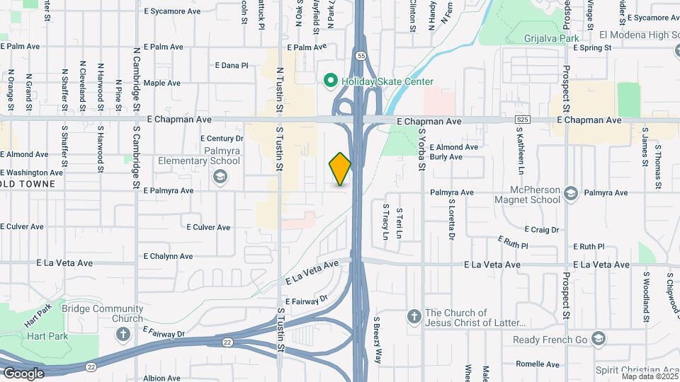 2047 E Palmyra Ave, Unit 2049 E Pamyra Mapa y Detalles de la Ubicación