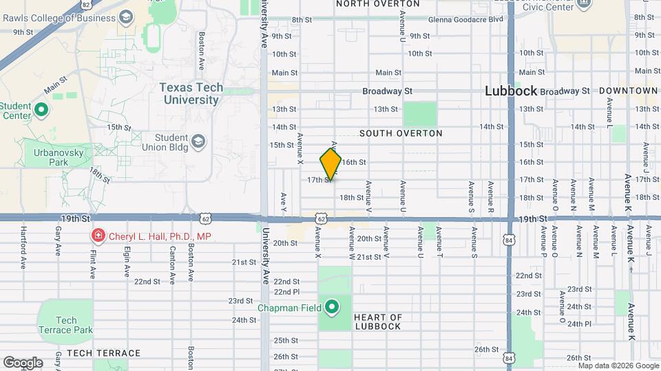 2303 17th St Map and Location Details