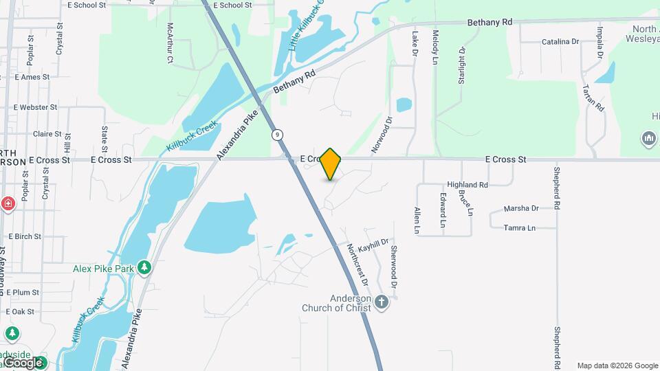 1808 N Cross Lakes Cir Map and Location Details