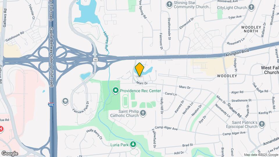 7602 Lakeside Village Dr Map and Location Details